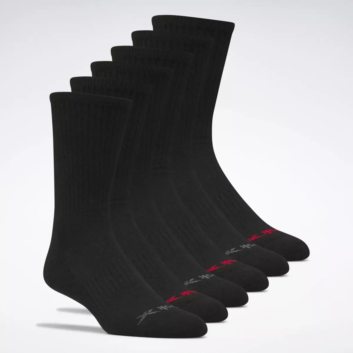 Men’s Reebok Basic Crew Socks 6 Pairs