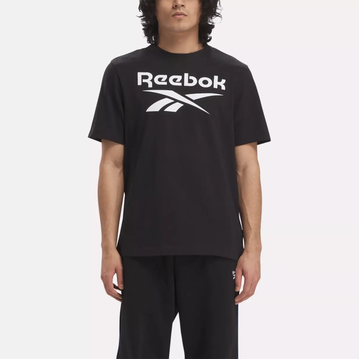Men’s Reebok Identity Big Stacked Logo T-Shirt