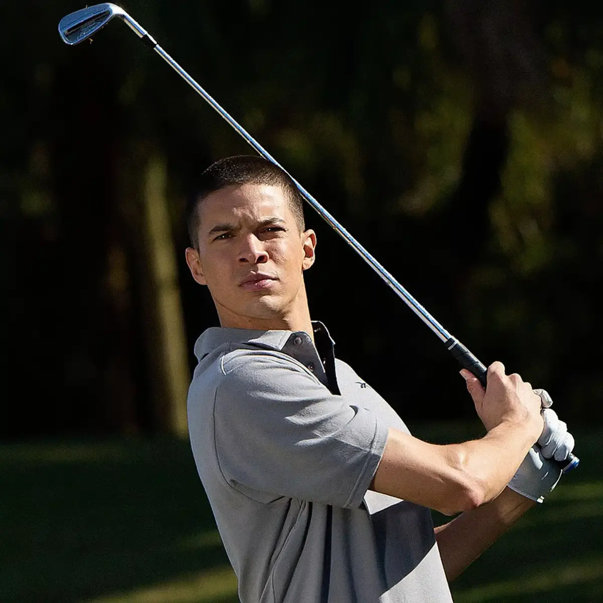 Men’s Short Sleeve Oxford Knit Pique Polo Shirt