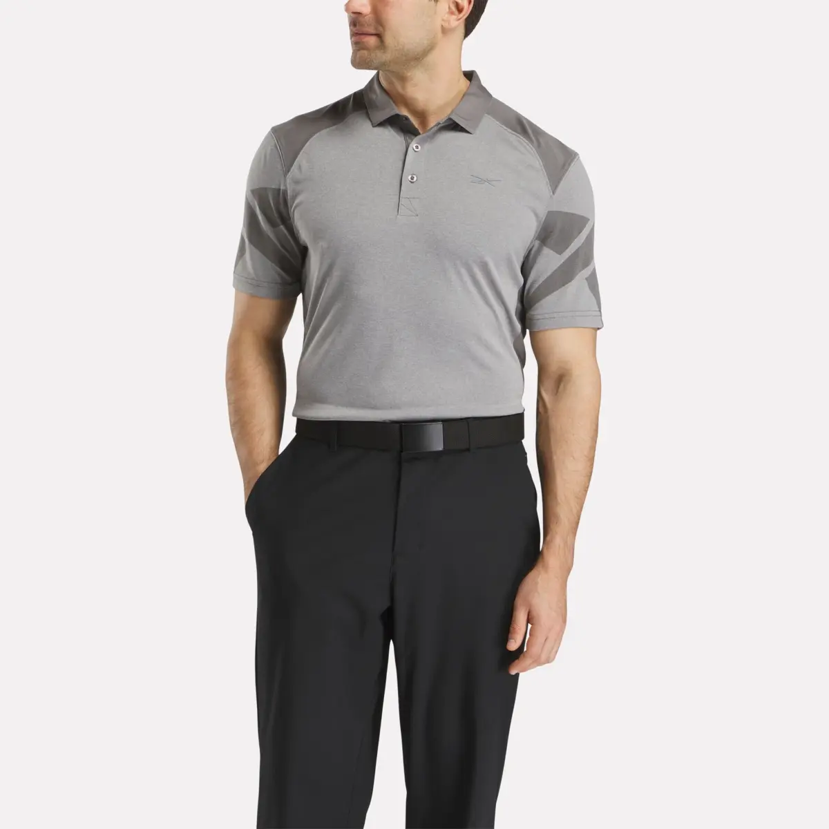 Men’s Short Sleeve Signature Vector Sleeve Polo Shirt