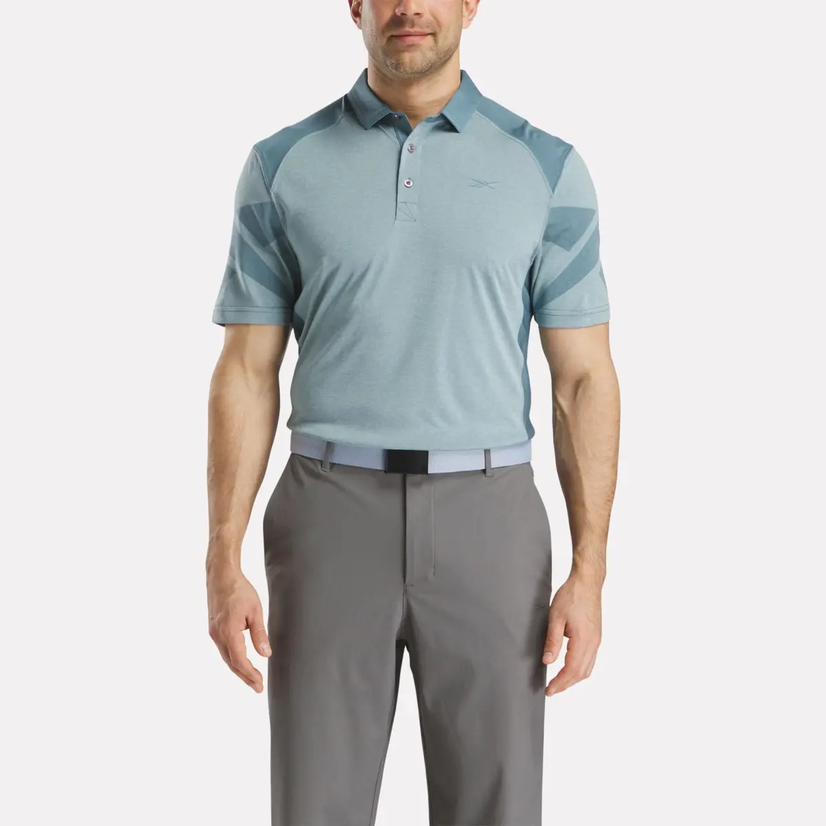 Men’s Short Sleeve Signature Vector Sleeve Polo Shirt