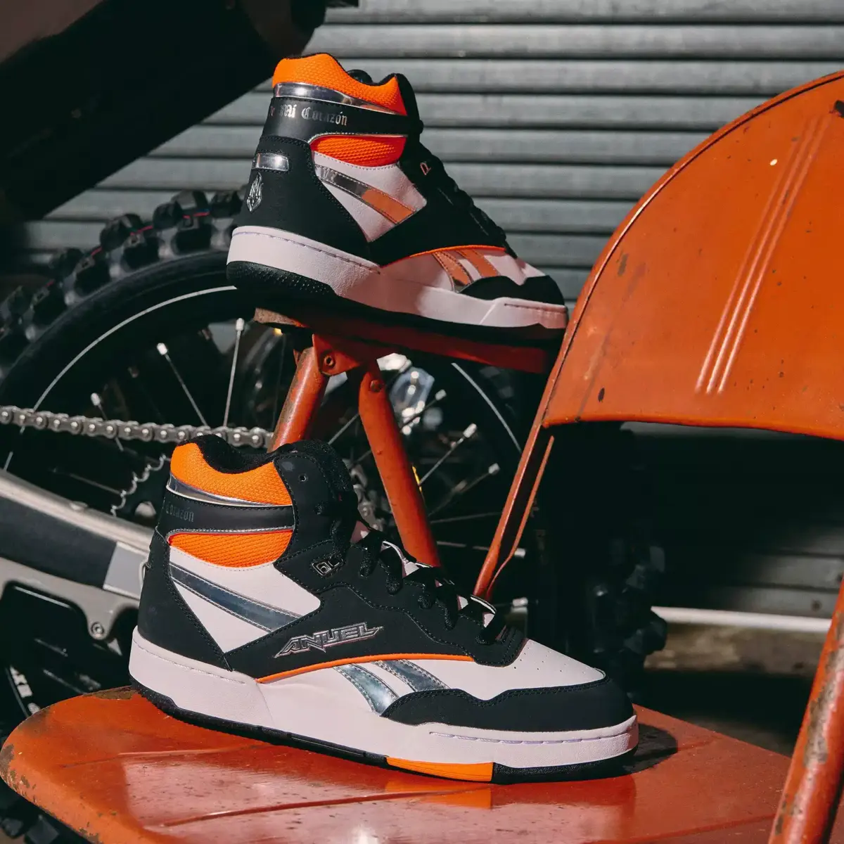 Reebok x Anuel AA BB 4000 II Mid Retro Basketball Shoes