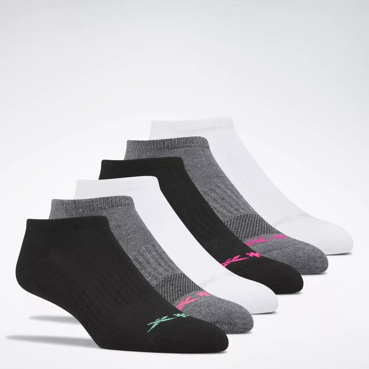 Women’s Reebok Basic Low-Cut Socks 6 Pairs