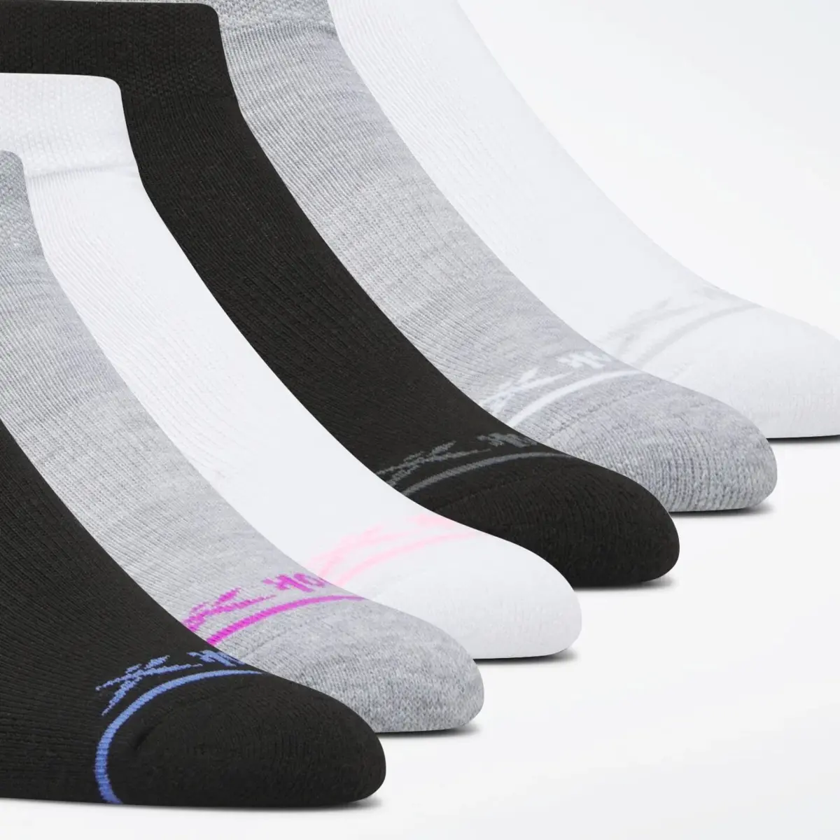 Women’s Reebok Basic Quarter Socks 6 Pairs
