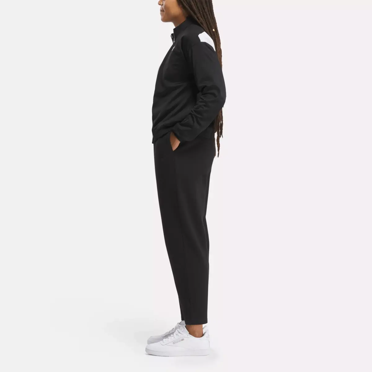 Women’s Reebok Identity Back Vector Tricot Track Jacket