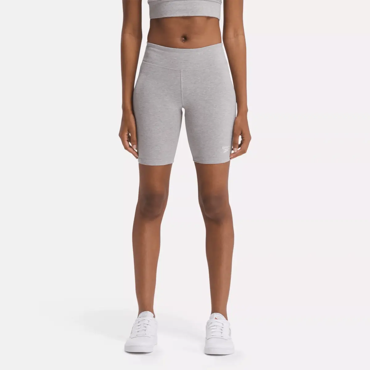 Women’s Reebok Identity Small Logo Cotton Bike Short 7″