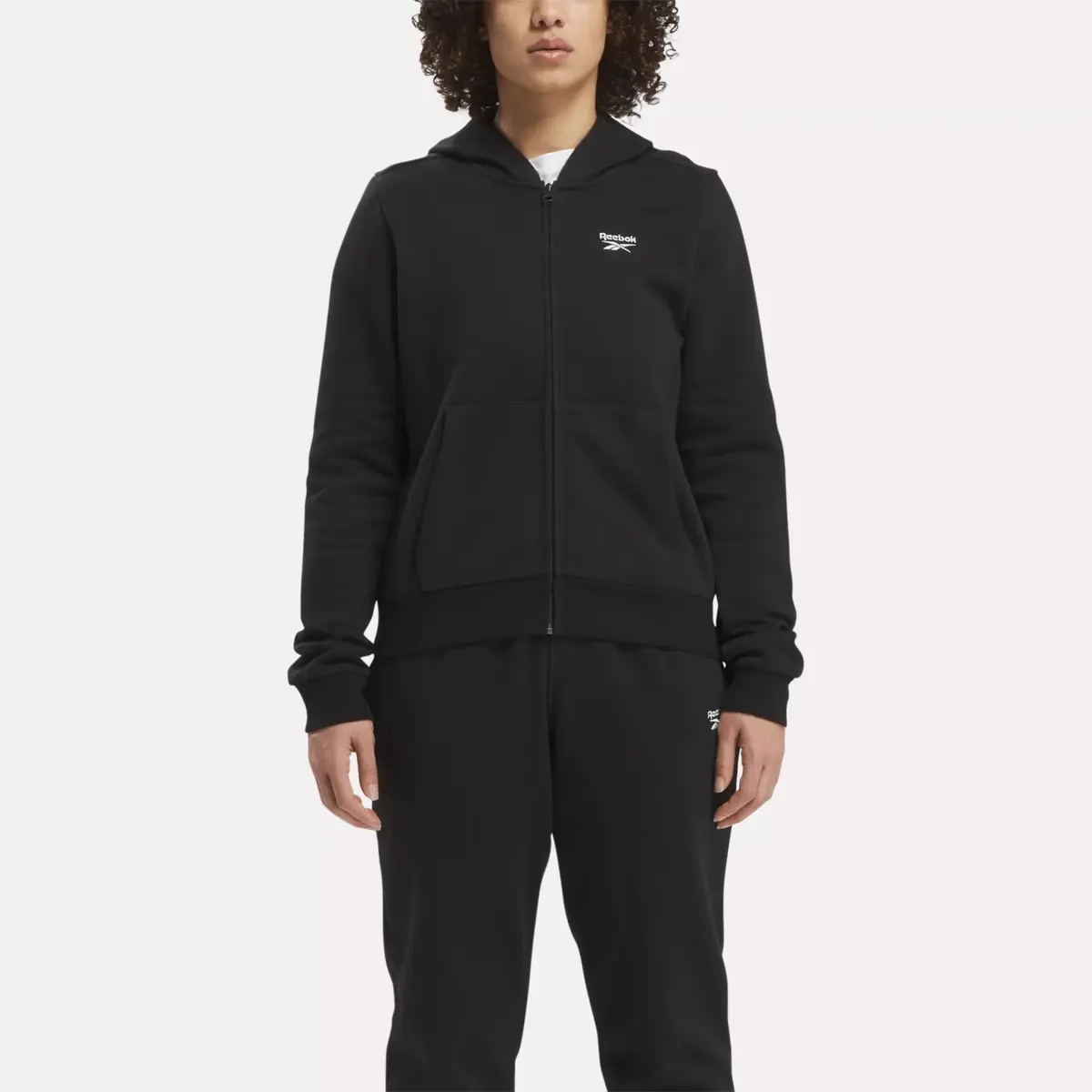Women’s Reebok Identity Small Logo Fleece Full-Zip Hoodie