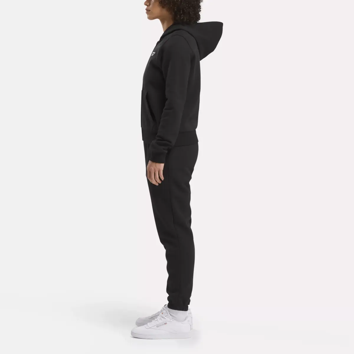 Women’s Reebok Identity Small Logo Fleece Full-Zip Hoodie